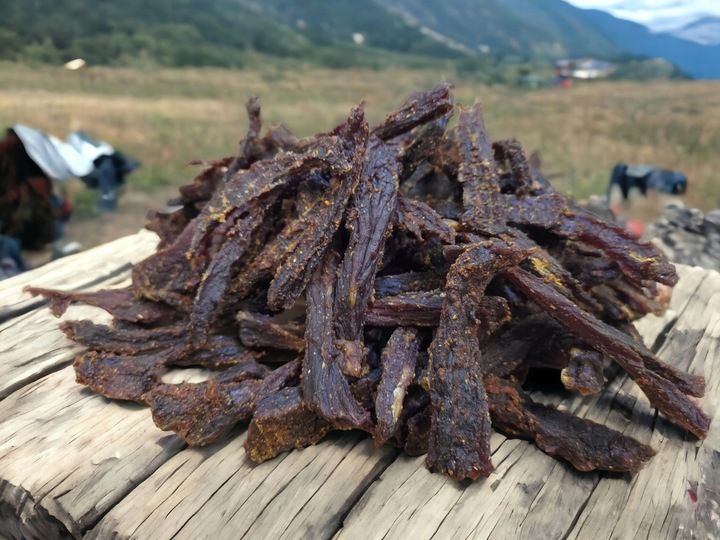 Jerky z wołowiny lagodny 250g zdjęcie 3