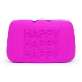 happy rabbit etui storage zip bag large silikonowe fioletowe 25,4cm