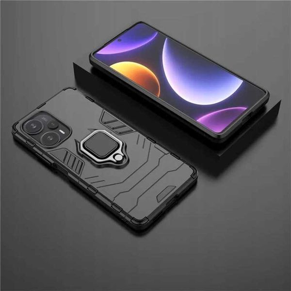 Spacecase X-Ring Poco F5 Black zdjęcie 3