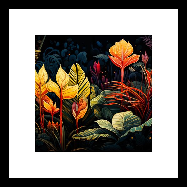 Plakat 20x20cm Tropikalna Symfonia zdjęcie 3