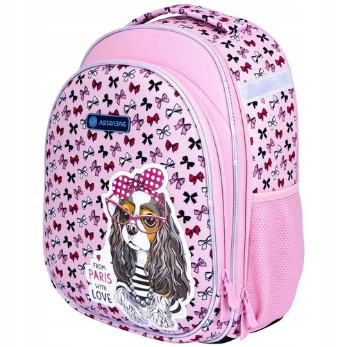 TORNISTER PLECAK SZKOLNY ERGO Z REGULACJĄ WZROSTU Z PIESKIEM DLA DZIEWCZYN na Arena.pl