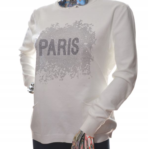 Bluzka damska sweter damski z cyrkoniami XL / XXL zdjęcie 2