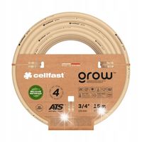 CELLFAST WĄŻ OGRODOWY 27BAR 4-WARSTWOWY 3/4" 15 m GROW 13-520 POLSKI