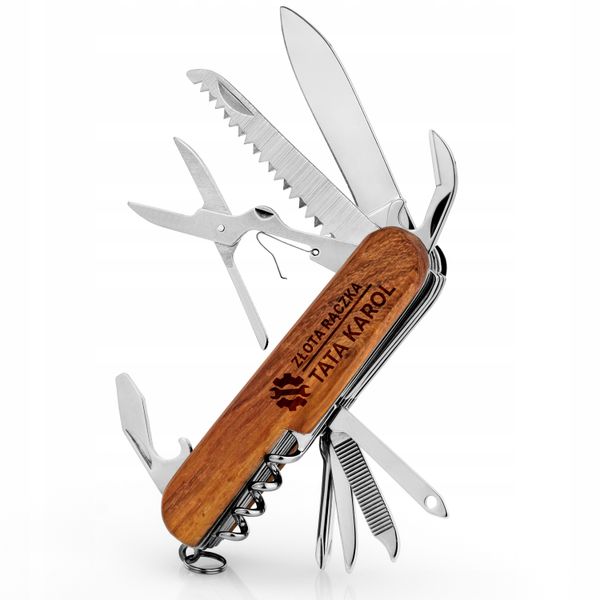 SCYZORYK NÓŻ SKŁADANY MULTITOOL na DZIEŃ OJCA zdjęcie 1