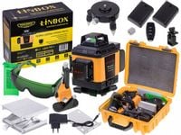 POZIOMICA LASEROWA 360° LASER KRZYŻOWY 4D ZESTAW WALIZKA