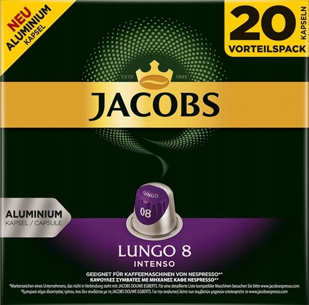 KAWA NESPRESSO JACOBS LUNGO INTENSO 100 kapsułek zdjęcie 11