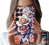ETUI DO SAMSUNG GALAXY S24 ULTRA - KWIECISTE WZORY RÓŻA RÓŻE KWIATKI CASE