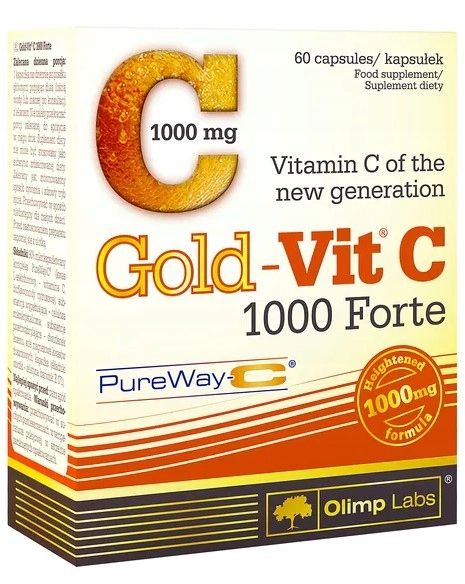 OLIMP GOLD-VIT C 1000 FORTE 60 KAPSUŁEK zdjęcie 1