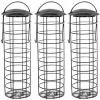 x3 KARMNIK DLA PTAKÓW NA KULE TŁUSZCZOWE WISZĄCY OTWIERANY ZAWIESZANY PTAKI