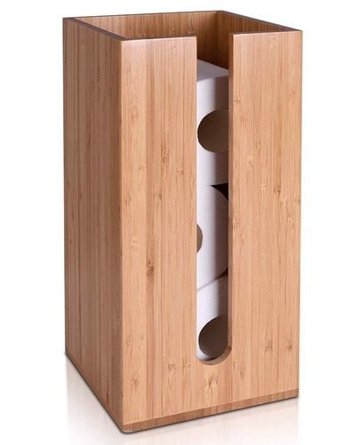 Bambusowe uchwyty na papier toaletowy pudełko orga na Arena.pl