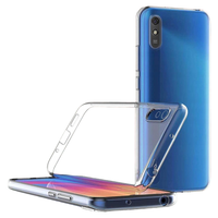 Etui Silikonowe Przezroczyste do Xiaomi Redmi 9A Ochrona Plecki Case