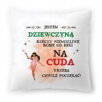 Poduszka Dla Dziewczyny Na Urodziny Na Prezent Z Nadrukiem Ze Zdjęciem