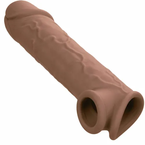 calexotics performance maxx extension 8" silikonowa brązowa powłoka na Arena.pl