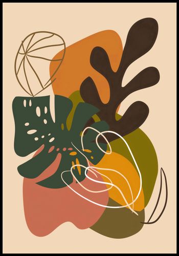 Plakat 68x98cm Leśna Kompozycja na Arena.pl