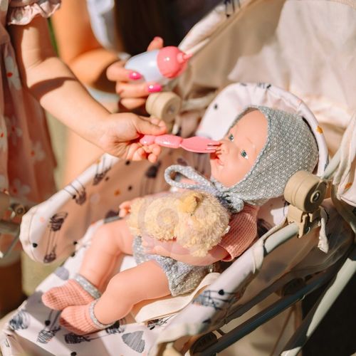 LALKA BOBAS MIŚ ZESTAW DO KARMIENIA PIELĘGNACJI OPIEKUNKA WOOPIE ROYAL na Arena.pl