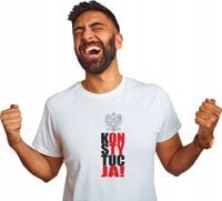 Koszulka z nadrukiem KONSTYTUCJA GODŁO POLSKI