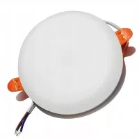Cienka lampa panelowa plafon 24w ciepła/zimna