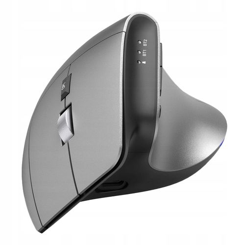 ERGONOMICZNA BEZPRZEWODOWA AKUMULATOROWA MYSZ HAMA EMW-700 2.4GHZ BT USB-C na Arena.pl