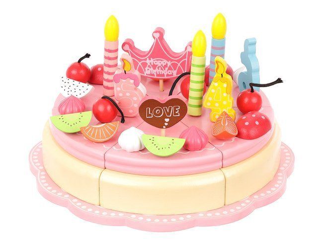 Tort Urodzinowy Drewniany zdjęcie 7