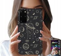 ETUI DO SAMSUNG GALAXY S20 PLUS - KOSMOS PLANETY GWIAZDY KSIĘŻYC + FOLIA
