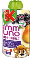 Kubuś Immuno Mus jabłko gruszka marchew banan acerola czarny bez 100 g