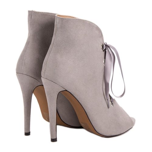 Wiązane Botki Open Toe r.39 na Arena.pl