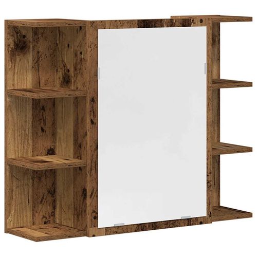 3-częściowy zestaw mebli łazienkowych, kolor starego drewna na Arena.pl