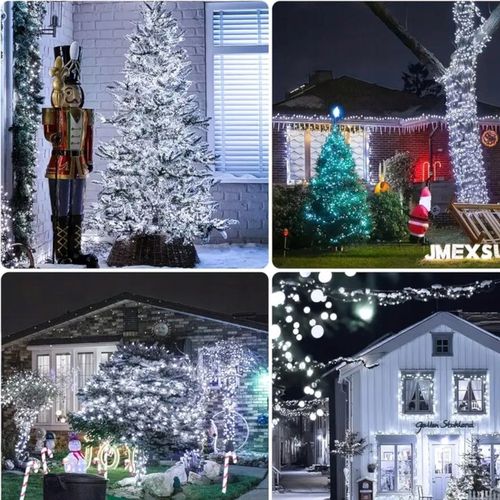 LAMPKI CHOINKOWE 1000 LED ZEW/WEW BIAŁY ZIMNY na Arena.pl