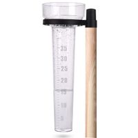 Deszczomierz Miernik Opadów Opadu Deszczu Sumator Pojemnik Miarka Uchwyt