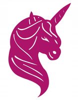 Zawieszka JEDNOROŻEC dekor ozdoba dziecięca KOLOR