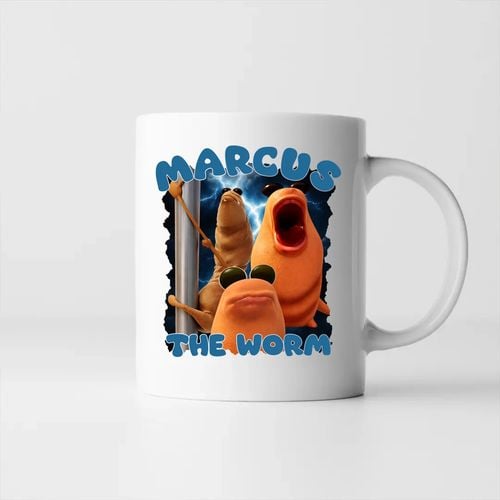 Marcus the worm - kubek na prezent na Arena.pl