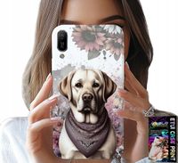 ETUI DO HUAWEI Y6 2019 - PIESEK PIESKI HUSKY PSIE WZORY + SZKŁO