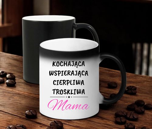 KUBEK MAGICZNY PREZENT NA DZIEŃ MATKI URODZINY DLA MAMY TEŚCIOWEJ WZORY na Arena.pl