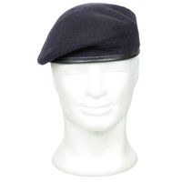 BERET WOJSKOWY TŁOCZONY MFH NIEBIESKI 58 cm