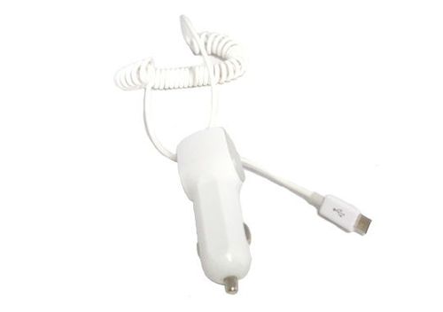 ŁADOWARKA SAMOCHODOWA 2.1A GNIAZDO USB+ WTYK MICRO na Arena.pl