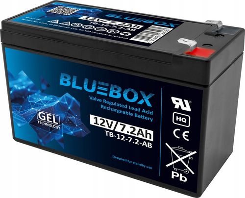 AKUMULATOR ŻELOWY BEZOBSŁUGOWY UPS 12V 7.2Ah (wymiar 7Ah, 7.5Ah, 9Ah, 10Ah) na Arena.pl