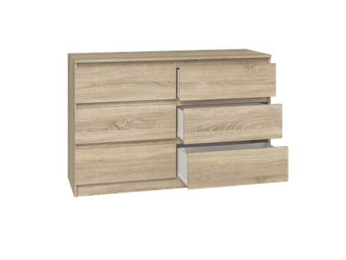 KOMODA MALWA M6 120 400 - DĄB SONOMA na Arena.pl