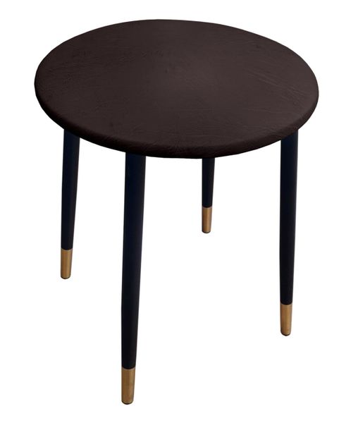 Taboret TRIX AL3 venge podstawa czarna/złota zdjęcie 1