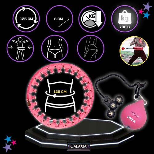 HULA HOP Z OBCIĄŻENIEM HULAHOP Odchudzające Obciążnikiem Smart z na Arena.pl