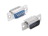 WTY0603 Wtyk HDDB na kabel meski lutowany