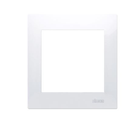 Simon54 Ramka na 1-moduł DR1/11 biały zdjęcie 1