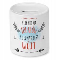 Skarbonka Dla Wójta Na Urodziny Na Prezent Z Nadrukiem Ze Zdjęciem