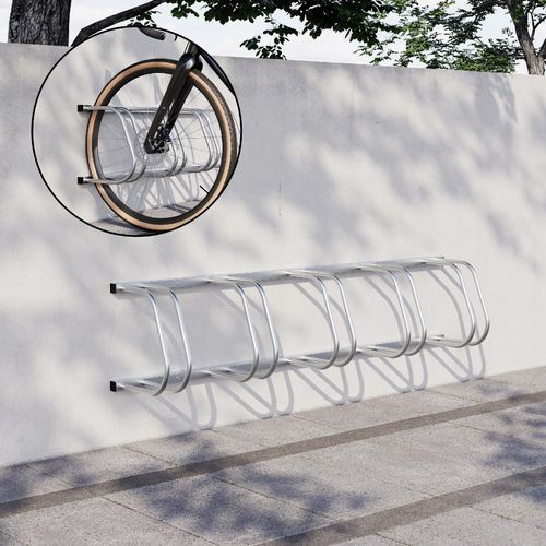 STOJAK NA ROWER ROWERY 5 STANOWISK ROWEROWY STAL OCYNKOWANA 154,5x33x27 cm na Arena.pl