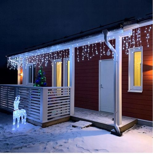 SOPLE GIRLANDA KURTYNA 300 LED ZIMNY BIAŁY + FLASH (ZIMNY BIAŁY) na Arena.pl
