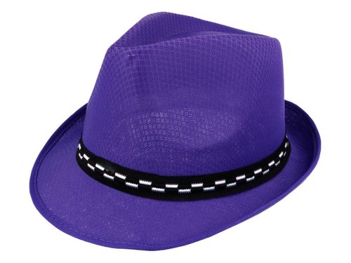 Kapelusz Fedora fioletowy na Arena.pl