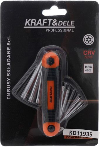 IMBUSY SKŁADANE TORX 8EL. KD11935 na Arena.pl