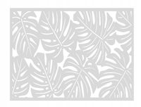 Podkładka kuchenna na stół monstera AŻUR biały