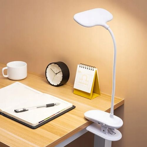 Lampka Na Biurko Biurkowa Na Klips LED 5W Ściemniana z Klipsem Na USB na Arena.pl