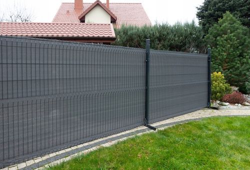 SIATKA CIENIUJĄCA 95% OSŁONA PŁOT 1,50mx10m GRAFIT na Arena.pl