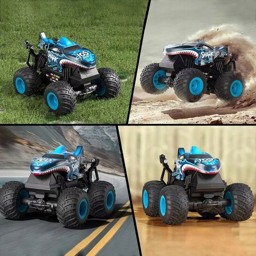 SAMOCHÓD ZDALNIE STEROWANY CRAWLER MONSTER TRUCK REKIN RC 4X4 360° LED na Arena.pl